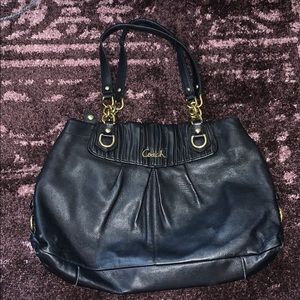 Coach Medium Pleated Detail Purse